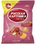 (199)«Русская картошка» Чипсы Камчатский краб 150г*9шт