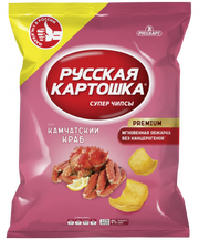 7.5 Chips ~ Картофельные чипсы со вкусом Камчатский краб 150г*9шт