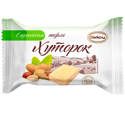 5.1 Wafers ~ Вафли Хуторок с арахисом весовые 3кг/6.61lb