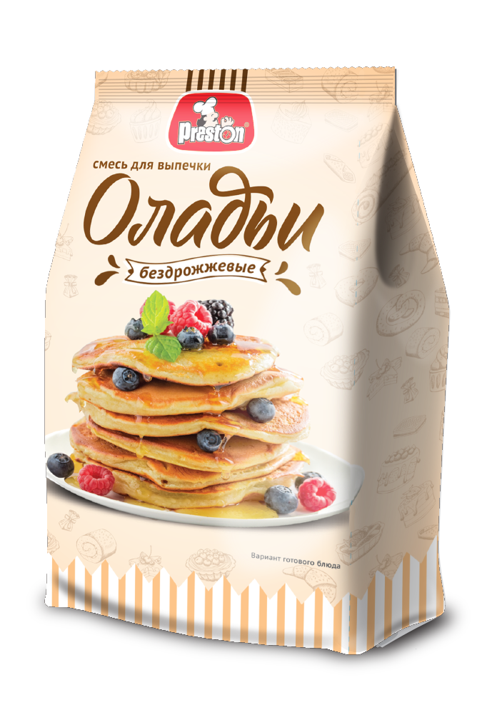 F01. Baking ~ Смесь для оладий 300гр*6шт