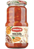 Vegetable Spreads ~ *Пиканта* Фасоль по-домашнему с грибами 470*6шт