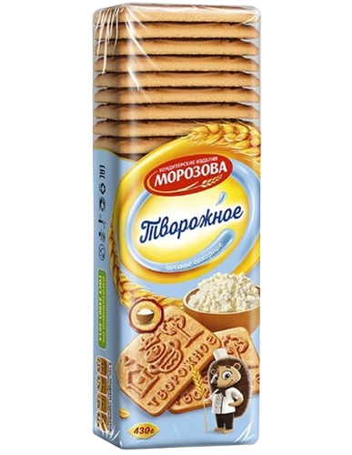3.6 Cookies ~ Печенье Творожное 430г*25шт