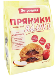 B10. Sugar Free ~ Пряники Яблочные на Изомальте 300г*7шт