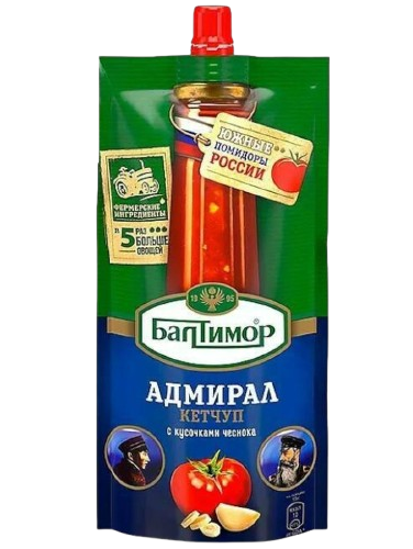 G22. Ketchup ~ Кетчуп  Адмирал 700гр*15шт
