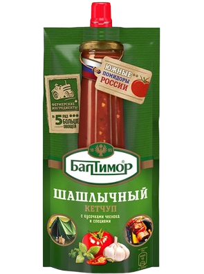 Sauces & Ketchup ~ «Балтимор» Кетчуп Шашлычный 700гр*15шт(PKT034)