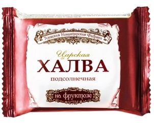 B10. Sugar Free ~ Халва Царская подсолнечная на Фруктозе 180гр*20шт