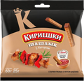 (290) Сухарики «Кириешки» ржаные с соусом шашлык + кетчуп «Calve» 60гр*30шт