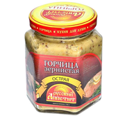 G03. Sauces ~ Горчица зернистая острая 190г*15шт