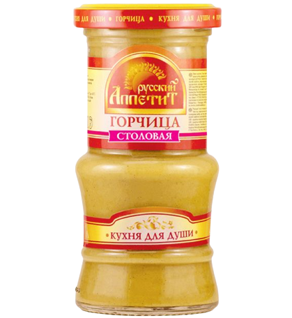 G03. Sauces ~ Горчица столовая 180г*15шт