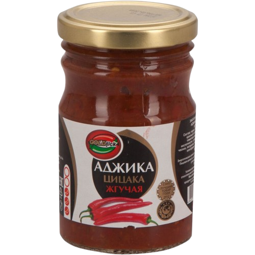 G02. Sauces ~ Аджика Цицака жгучая, 200гр*12шт