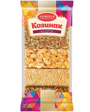 Козинак «Азовская» Ассорти 280г*11шт
