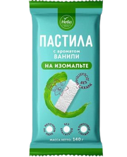 1.11 Sugar Free ~ Пастила ванильная в кокосовой стружке на изомальте "Нева" 140гр*12шт