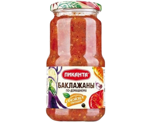 «Пиканта» Баклажаны по-домашнему 450г*6шт