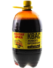 J00. Kvas ~Квас Желтая бочка 1,5л*6шт