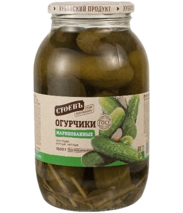 H06. Pickled Vegetables ~ Огурцы маринованные 1500гр*6шт