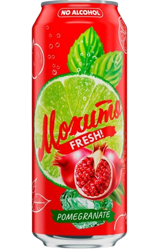 J05. Mojito ~ Мохито Fresh Гранат 450мл*12шт
