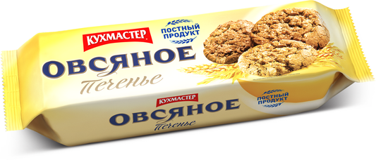 Печенье  Кухмастер*Овсяное*270г.12шт.