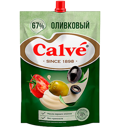 017«Calve» Майонез Оливковый 700г*15шт