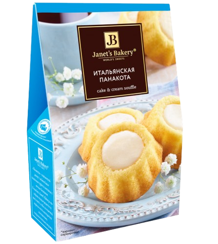 A14. Candy box ~ Janet’s Bakery Итальянский десерт Панакота 142гр*10шт