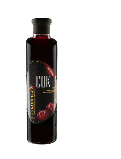 Вишневый сок, Кубаночка, 750 мл 6PS