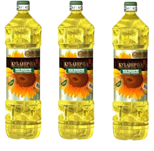 «Кубаночка» Масло подсолнечное рафинированное 1л*15шт