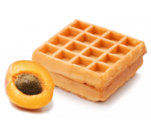 5. Wafer ~ Вафли Венские с начинкой Абрикос 100гр*22шт