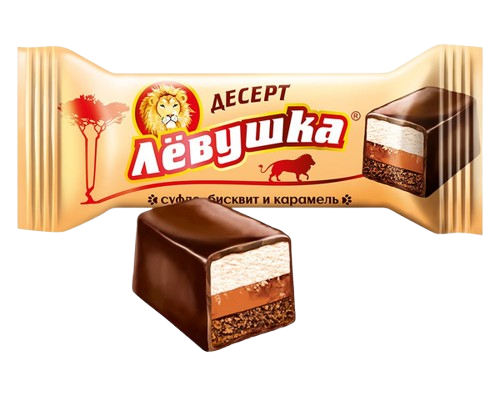 A27. Candy loose ~ Конфеты Левушка десерт карамельно-сливочный 3кг
