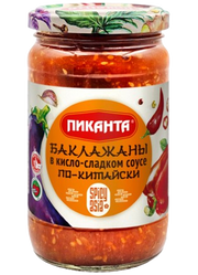 H02. Pickled Vegetables ~ Баклажаны в кисло-сладком соусе по-китайски 360гр*6шт
