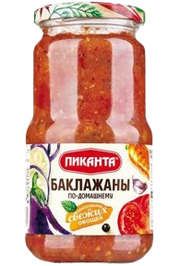 H02. Pickled Vegetables ~ Баклажаны по-домашнему 450г*6шт