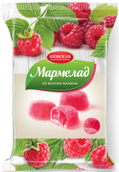 2. Marmalade ~ Мармелад со вкусом малины 300г*12шт