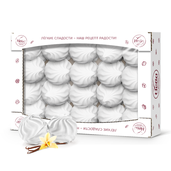 1. Marshmallows ~ Зефир "Нева" с ароматами ванили 800г*1шт