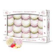 1. Marshmallows ~ Зефир "Нева" с ароматами клубники и банана 800г*1шт