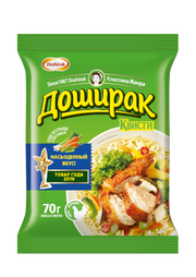 D11. Dry Soup ~ Доширак Квисти Курица 70гр*48шт