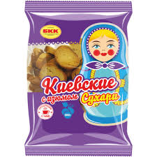 БКК Сухари Киевские с Изюмом  300г.10шт.