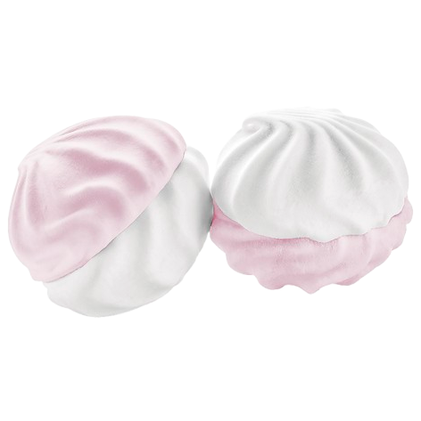 2. Marshmallows ~ Зефир весовой бело-розовый 3,5кг