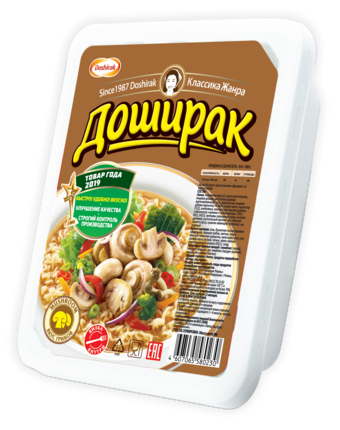 D10. Dry Soup ~ Доширак Грибы 90г*24шт