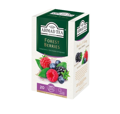 «Ahmad Tea» Чай Forest Berries Гибискус с лесными ягодами 20п*12шт