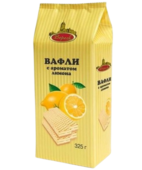 5.3 Wafers ~ Вафли Вереск со вкусом Лимона 325гр*12шт