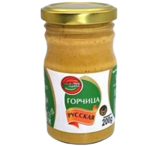 G02. Sauces ~ Горчица Русская 200г*12шт