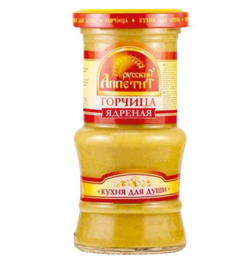 G03. Sauces ~ Горчица Ядреная 180г*15шт