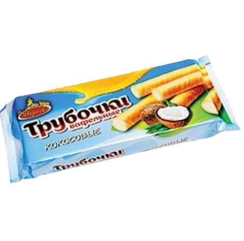 5.3 Wafers ~ Вафельные трубочки Кокосовые 180г*14шт