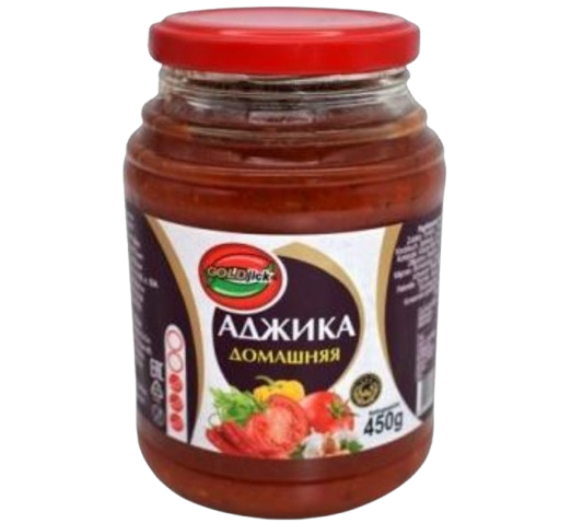 G02. Sauces ~ Аджика Домашняя 450гр*12шт