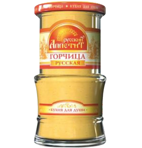 G03. Sauces ~ Горчица Русская 180г*15шт
