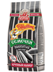 B30. Sunflower Seeds ~Семечки От Мартина полосатые 250гр*10шт