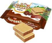 5.4 Wafers ~ Вафли Коровка c шоколадной начинкой 150гр*22шт