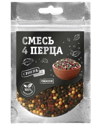 F00. Spices ~ Смесь 4 перца 30гр*30шт