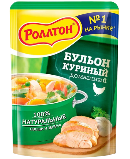 Роллтон® Бульон Куриный 90г*24шт