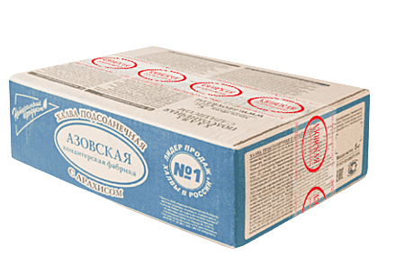 Халва «Азовская» подсолнечная с арахисом 5кг