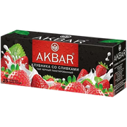 C26.Tea ~Strawberry whith cream 25п*15шт