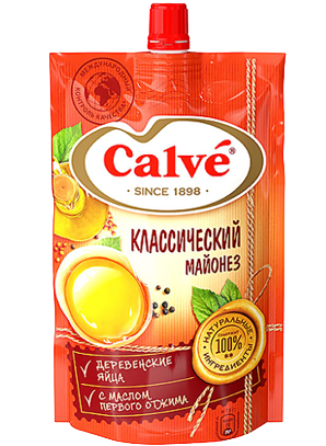 008 «Calve» Майонез Классический 700г*15шт